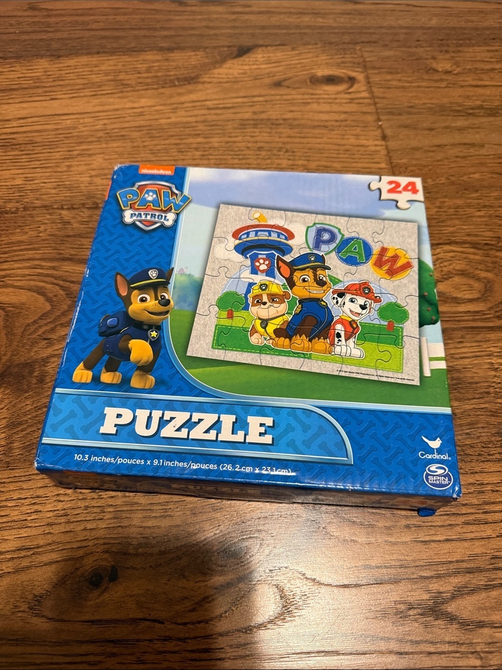 Paw Patrol Blue Box 24-Piece Kids Puzzle
